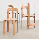 Angers Nantes Cholet Paris Bordeaux Rennes Mans Laval Icones Hay Scandinave chaise bois Rey Hetre Doré Bruno 1