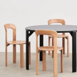 Angers Nantes Cholet Paris Bordeaux Rennes Mans Laval Icones Hay Scandinave chaise bois Rey Hetre Doré Bruno 2