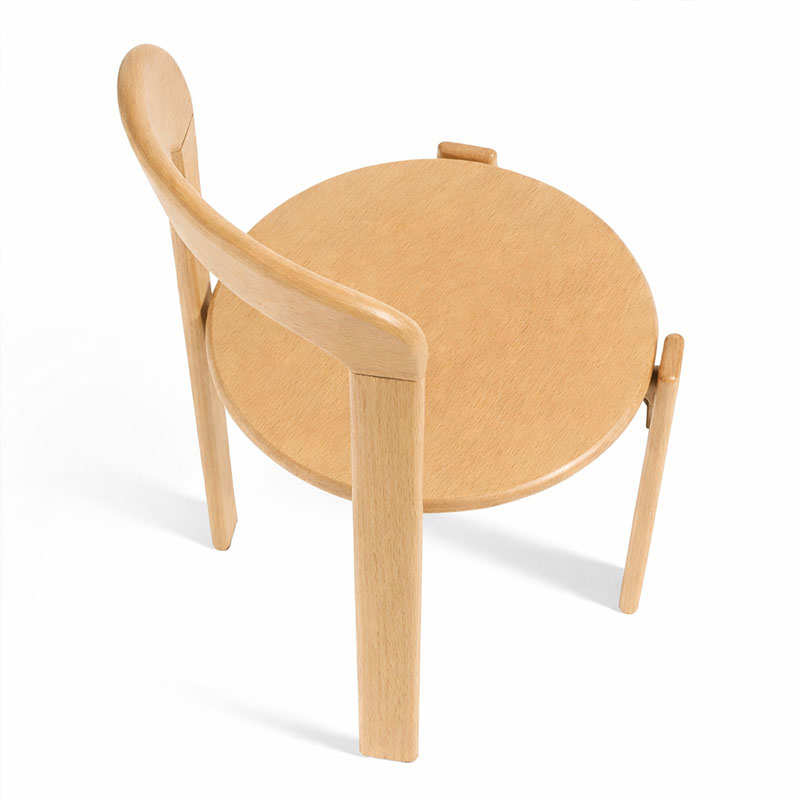 Angers Nantes Cholet Paris Bordeaux Rennes Mans Laval Icones Hay Scandinave chaise bois Rey Hetre Doré Bruno 6