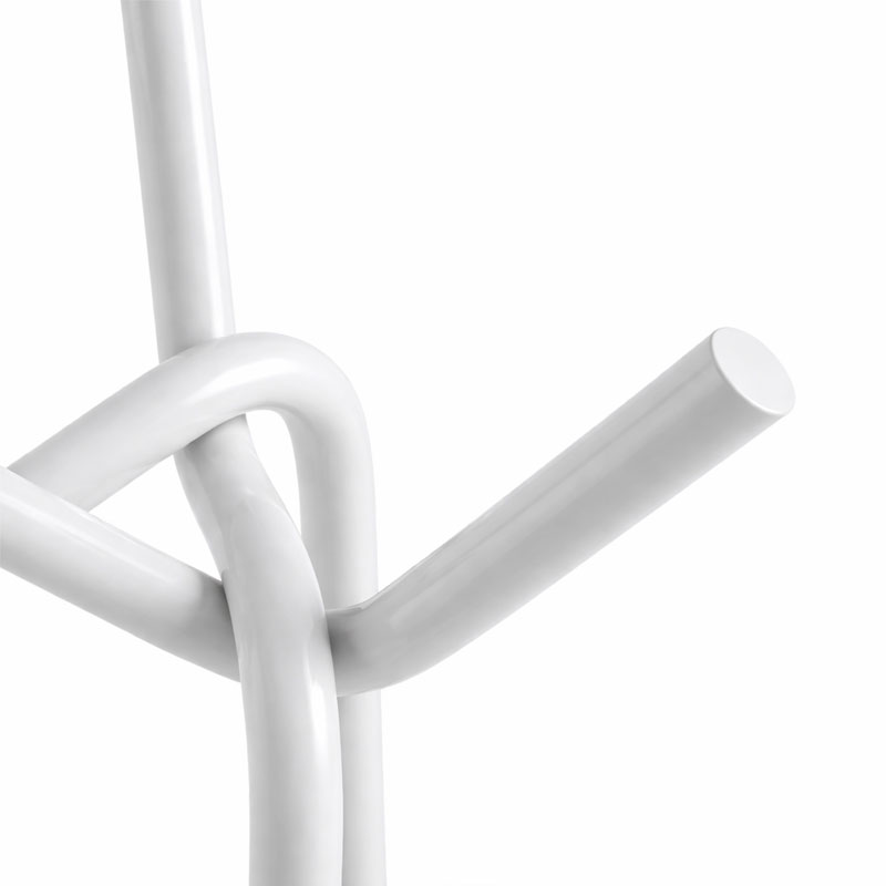 Angers Nantes Cholet Paris Bordeaux Rennes Mans Laval Icones Hay accesoire Scandinave Porte Manteau Blanc Knit 5