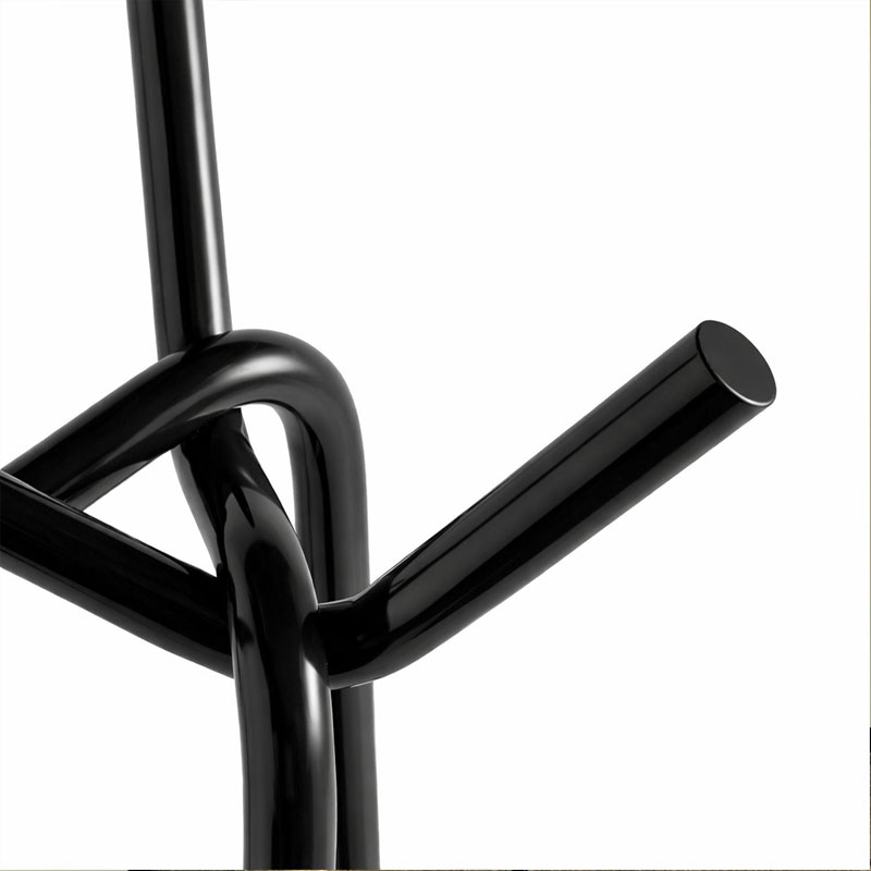 Angers Nantes Cholet Paris Bordeaux Rennes Mans Laval Icones Hay accesoire Scandinave Porte Manteau Noir Knit 1