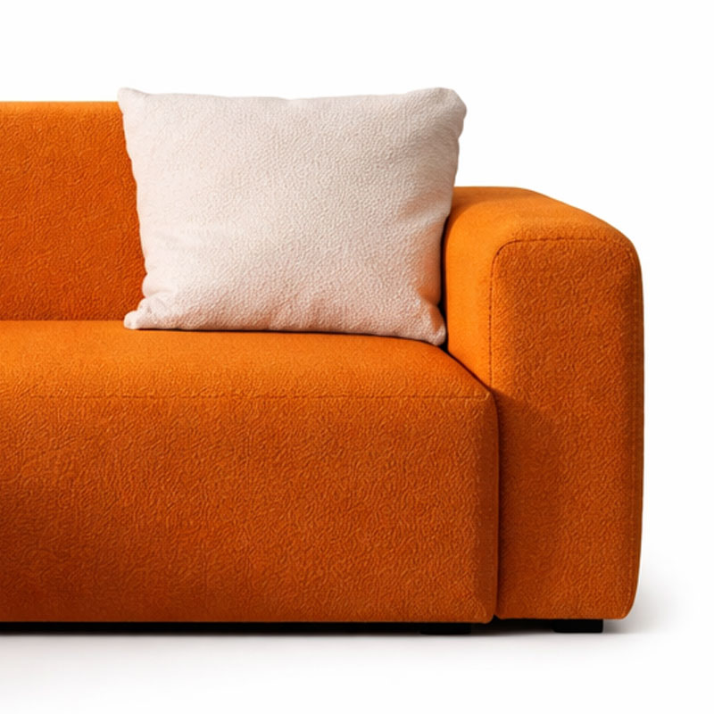 Angers Nantes Cholet Paris Bordeaux Rennes Mans Laval Poitiers Icones Hay Scandinave Mags Orange canapé Modulaire 1