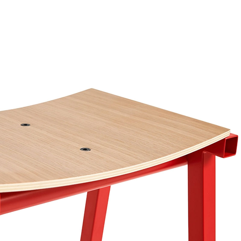 Angers Nantes Cholet Paris Bordeaux Rennes Mans Laval Poitiers Icones Hay Scandinave Tabouret Tuburete Chene rouge Marc Morro 2