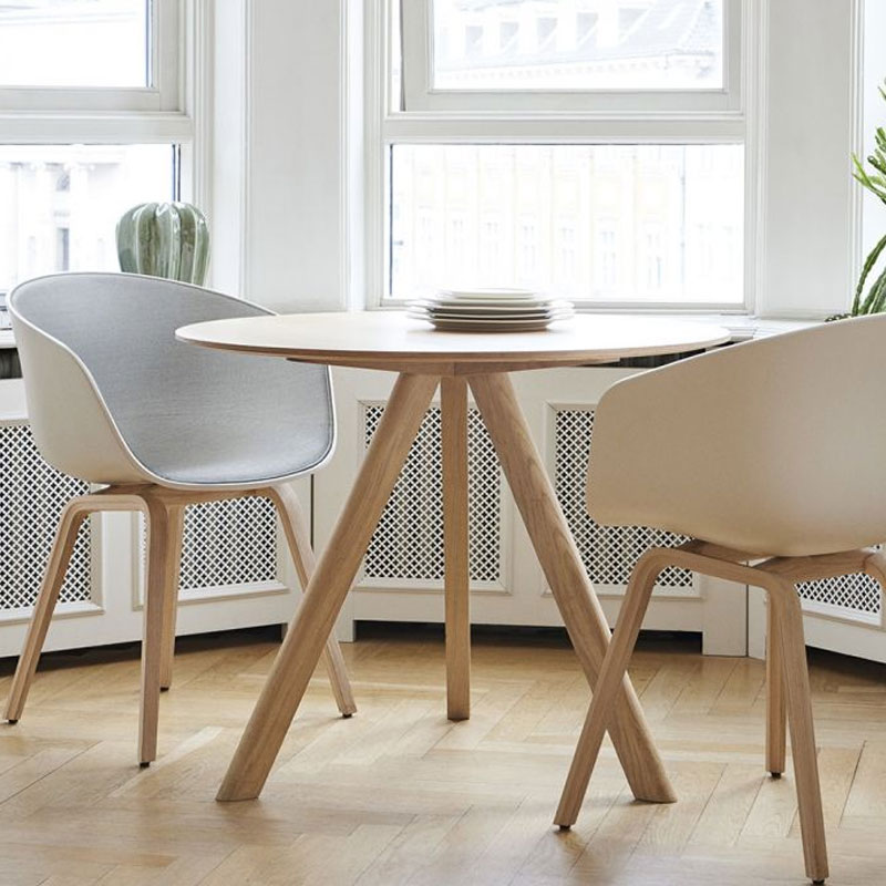 Angers Nantes Cholet Paris Bordeaux Rennes Mans Laval Tours Icones Hay Table Scandinave CPH20 Chene Hee Welling 2