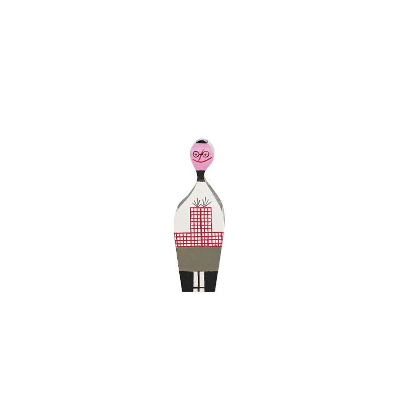 Angers Nantes Paris Bordeaux Rennes Mans Laval Poitiers Orleans Tours Icônes Objet Wooden Dolls N° 08 Vitra Alexander Girard 1