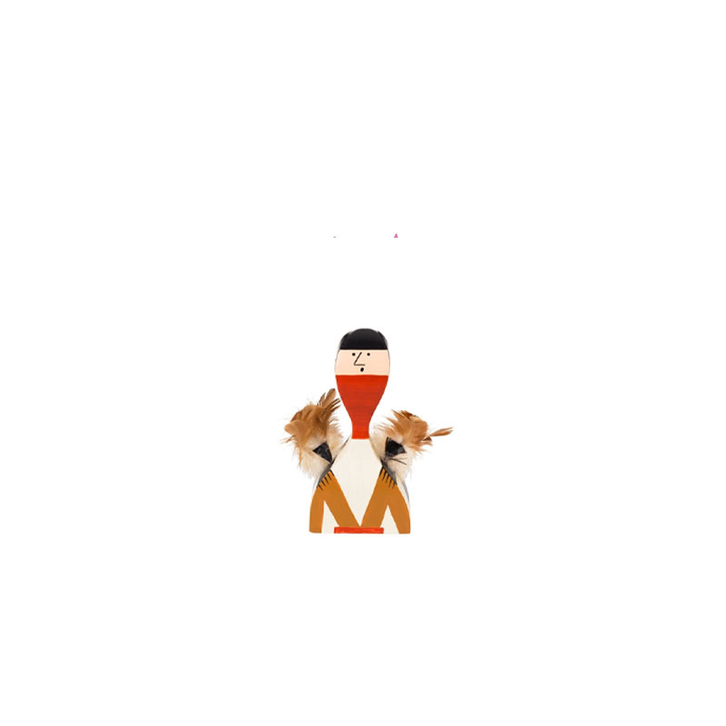 Angers Nantes Paris Bordeaux Rennes Mans Laval Poitiers Orleans Tours Icônes Objet Wooden Dolls N° 10 Vitra Alexander Girard 1