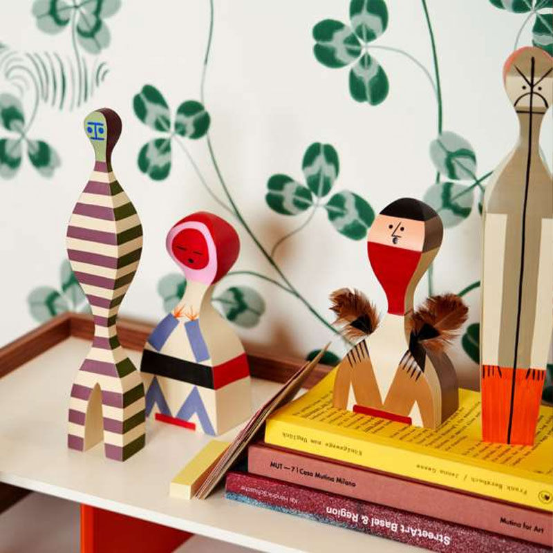 Angers Nantes Paris Bordeaux Rennes Mans Laval Poitiers Orleans Tours Icônes Objet Wooden Dolls N° 10 Vitra Alexander Girard 6