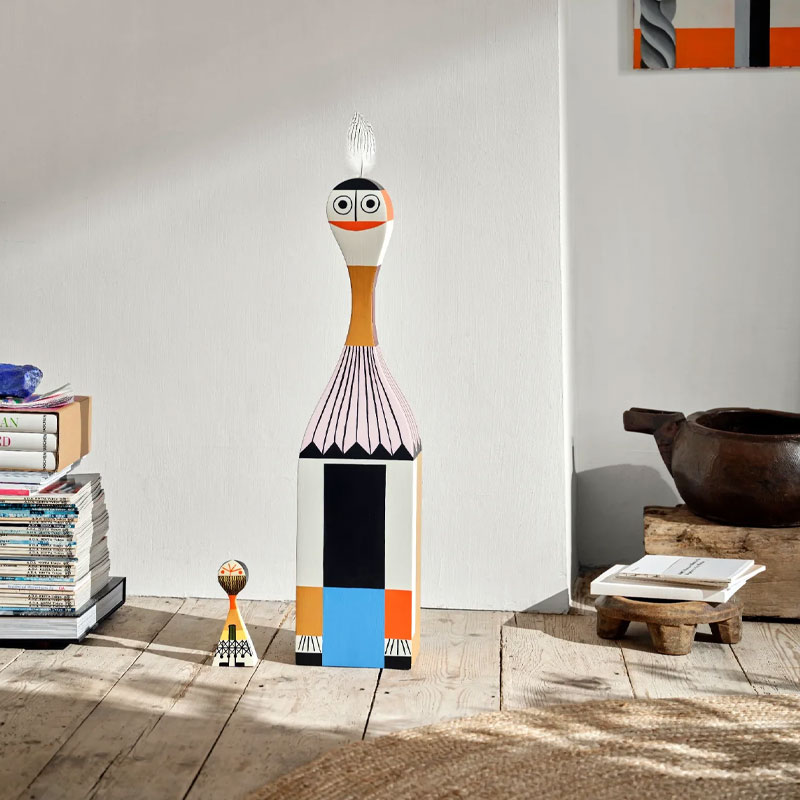 Angers Nantes Paris Bordeaux Rennes Mans Laval Poitiers Orleans Tours Icônes Objet Wooden Dolls N° 13 Vitra Alexander Girard 4
