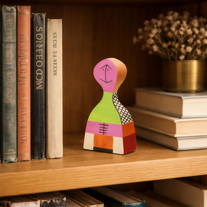 Angers Nantes Paris Bordeaux Rennes Mans Laval Poitiers Orleans Tours Icônes Objet Wooden Dolls N° 19 Vitra Alexander Girard 13