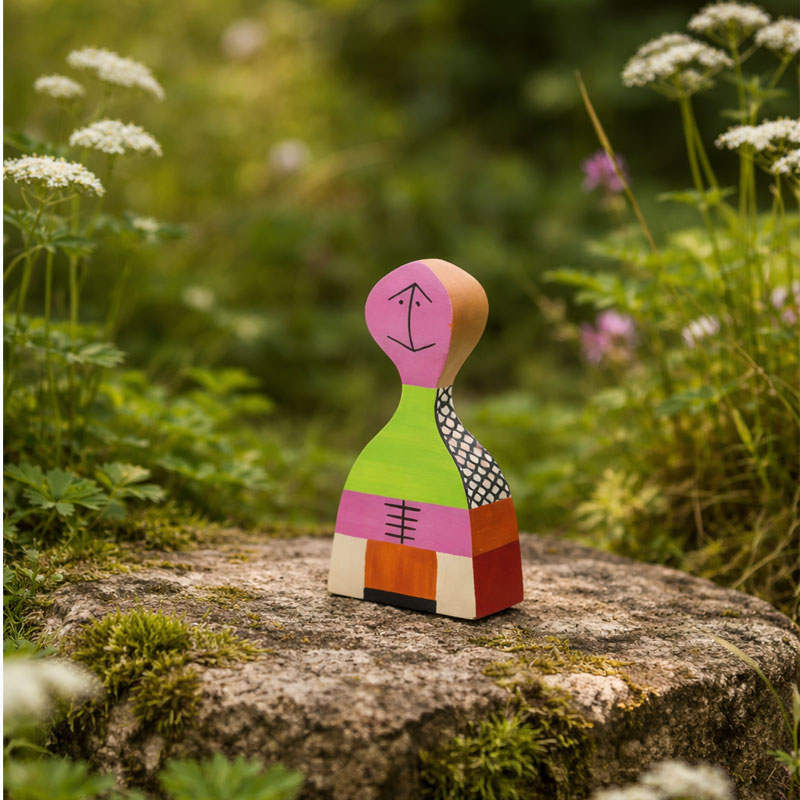 Angers Nantes Paris Bordeaux Rennes Mans Laval Poitiers Orleans Tours Icônes Objet Wooden Dolls N° 19 Vitra Alexander Girard 8