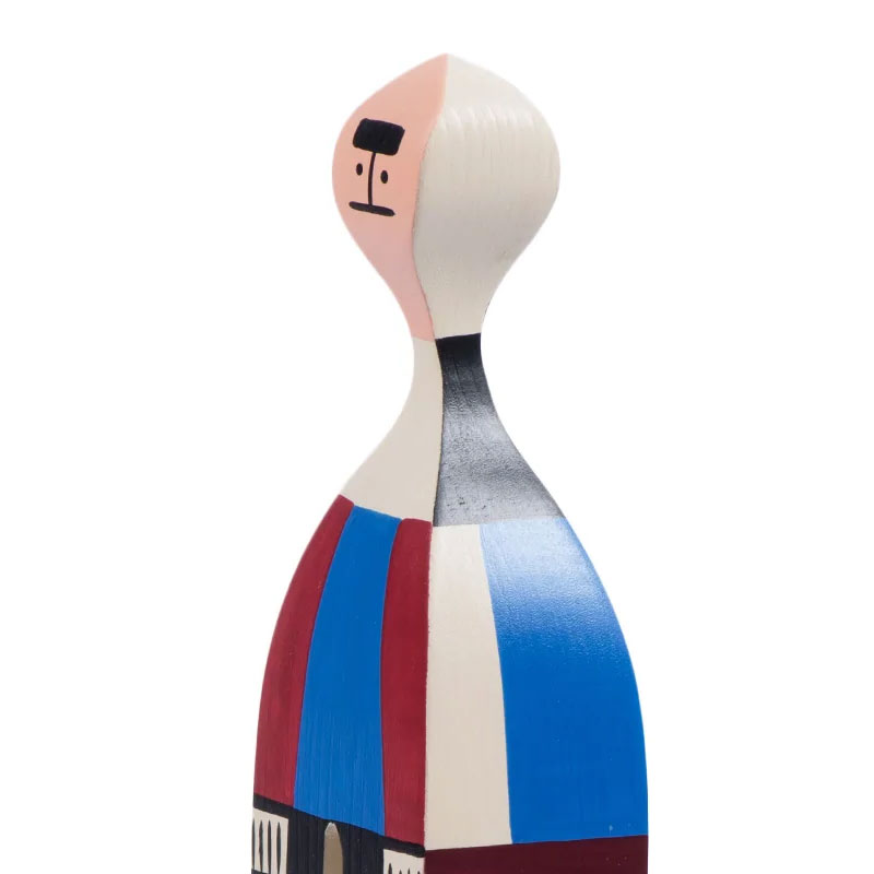 Angers Nantes Paris Bordeaux Rennes Mans Laval Poitiers Orleans Tours Icônes Objet Wooden Dolls N° 21 Vitra Alexander Girard 0