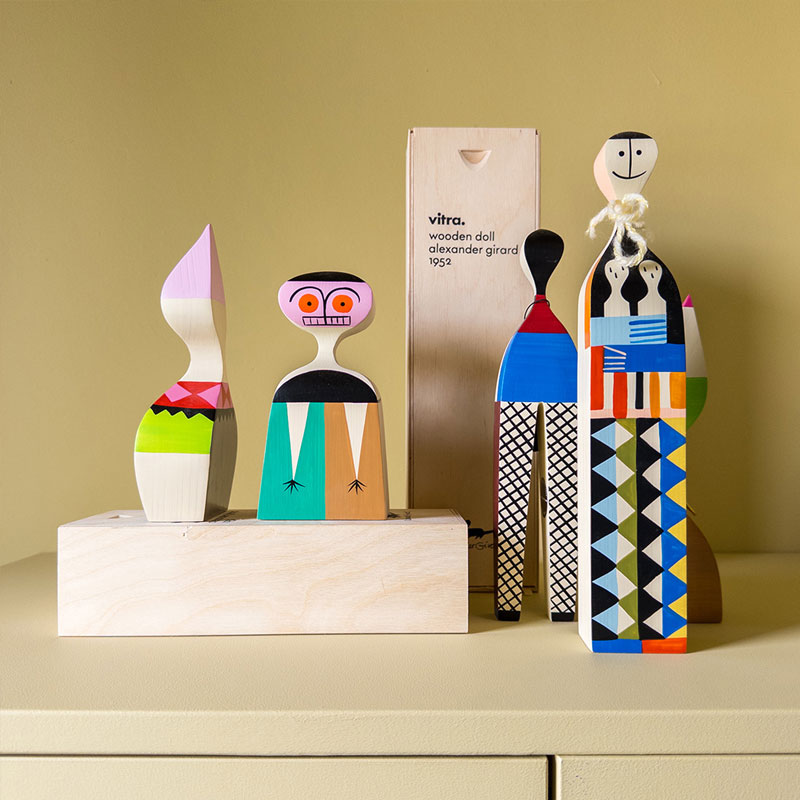 Angers Nantes Paris Bordeaux Rennes Mans Laval Poitiers Orleans Tours Icônes Objet Wooden Dolls N° 22 Vitra Alexander Girard 10