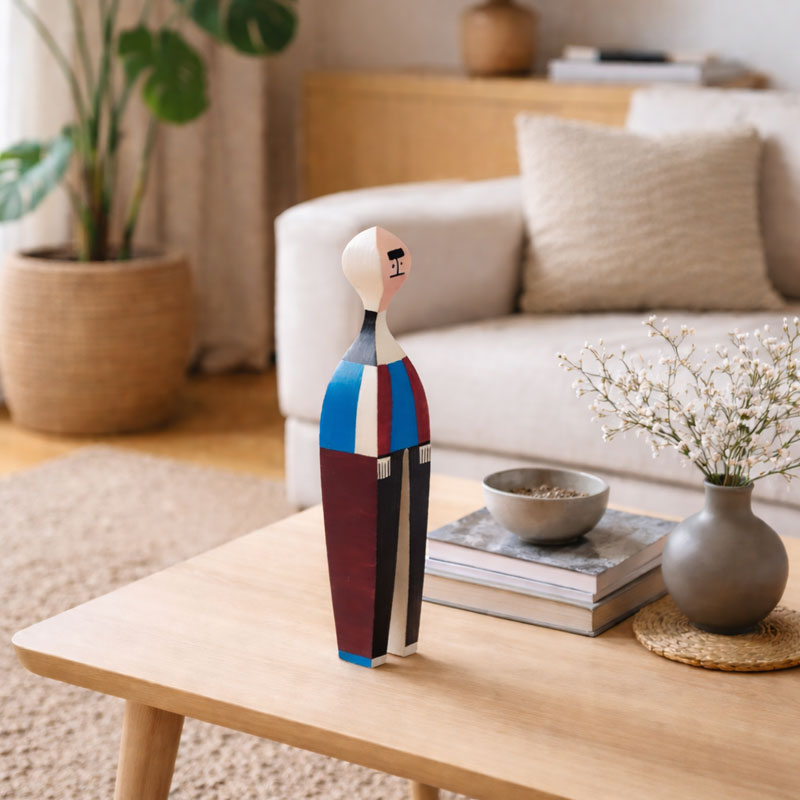 Angers Nantes Paris Bordeaux Rennes Mans Laval Poitiers Orleans Tours Icônes Objet Wooden Dolls N° 22 Vitra Alexander Girard 14