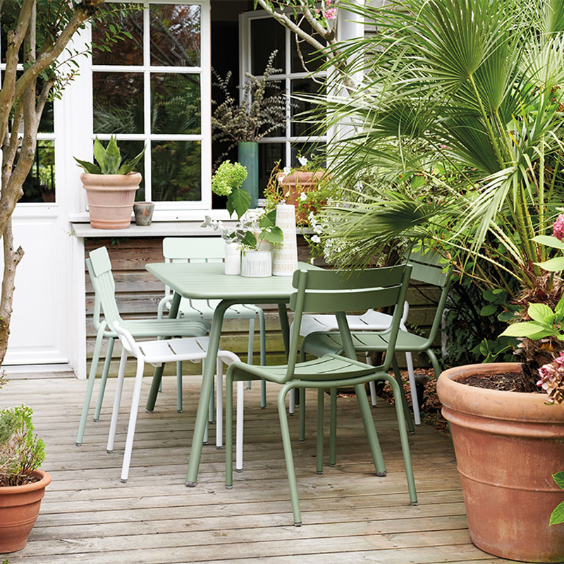 Angers Nantes Mans Nice Paris Pouliguen Bordeaux Tours Sarzeau Cannes Rennes Icônes Table jardin Fermob Luxembourg 143X80 Cactus 3