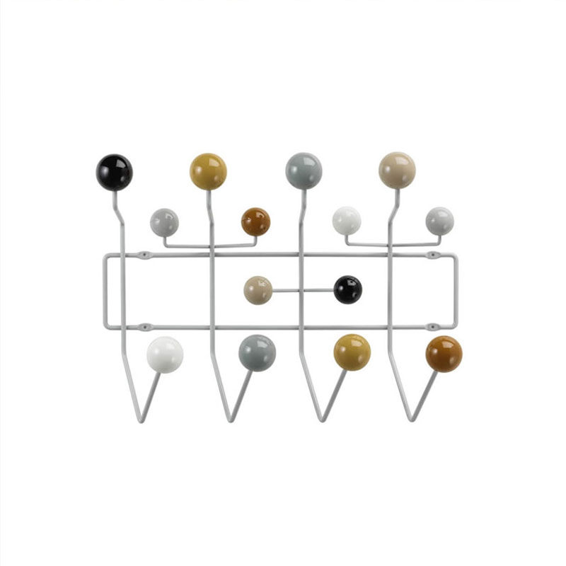 Vitra porte manteau hang it All Neutre Marron boule Eames Icônes Angers Nantes Paris Bordeaux Rennes Mans Tours Lyon