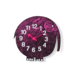 Angers_Nantes_Paris_bordeaux_Rennes_Nice__Icônes_Vitra_Elihu_elephant_violet_Nelson-Horloge-Murale_Zoo_Clock_