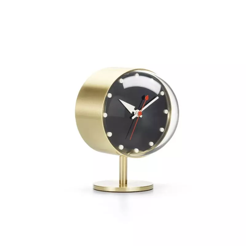 Angers_Nantes_Paris_bordeaux_Rennes_Nice__Icônes_Vitra_Laiton_Noir_Night_Clock_Nelson-Horloge-Murale_Desk_Clock_1