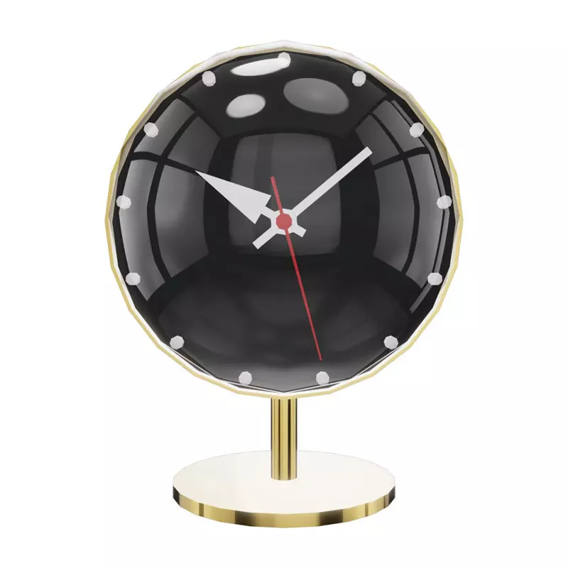 Angers_Nantes_Paris_bordeaux_Rennes_Nice__Icônes_Vitra_Laiton_Noir_Night_Clock_Nelson-Horloge-Murale_Desk_Clock_3