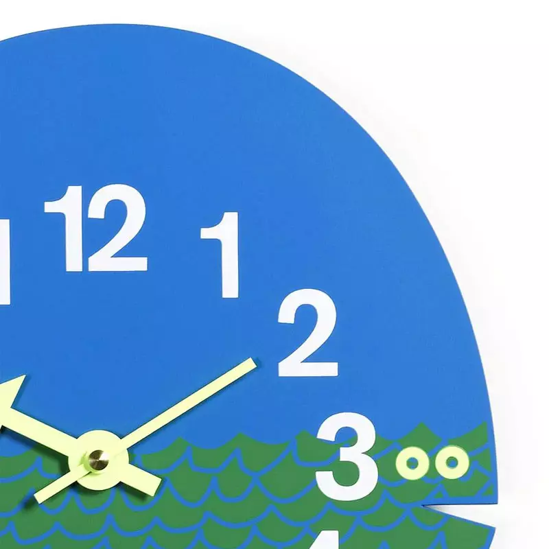 Angers_Nantes_Paris_bordeaux_Rennes_Nice_lyon_Icônes_Vitra_Bleu_Fernando_Fish_Nelson-Horloge-Murale_Zoo_Clock_1