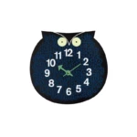 Angers_Nantes_Paris_bordeaux_Rennes_Nice_lyon_Icônes_Vitra_Omar_Owl_Noir_Hibou_Nelson-Horloge-Murale_Zoo_Clock_