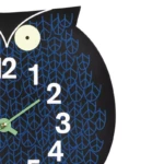 Angers_Nantes_Paris_bordeaux_Rennes_Nice_lyon_Icônes_Vitra_Omar_Owl_Noir_Hibou_Nelson-Horloge-Murale_Zoo_Clock_0