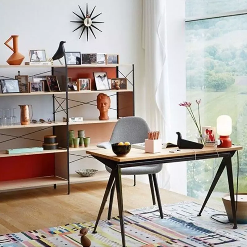 Angers_Nantes_Paris_bordeaux_Rennes_Tours_Nice_lyon_Icônes_Objet-Noir_Vitra-dore_deco-bois_Nelson-Horloge-Murale-Sunburst-4