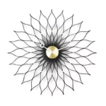 Angers_Nantes_Paris_bordeaux_Rennes_Tours_Nice_lyon_Icônes_Objet-Noir_Vitra_deco-bois_Nelson-Horloge-Murale-Sunflower-0