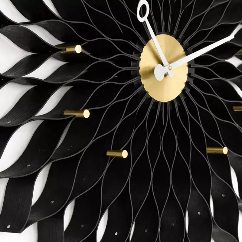 Angers_Nantes_Paris_bordeaux_Rennes_Tours_Nice_lyon_Icônes_Objet-Noir_Vitra_deco-bois_Nelson-Horloge-Murale-Sunflower-1