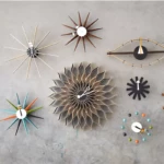 Angers_Nantes_Paris_bordeaux_Rennes_Tours_Nice_lyon_Icônes_Objet_Vitra-doré_deco-noyer_Nelson-Horloge-Murale-Eye_Clock_Oeil_4