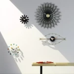 Angers_Nantes_Paris_bordeaux_Rennes_Tours_Nice_lyon_Icônes_Objet_Vitra-doré_deco-noyer_Nelson-Horloge-Murale-Eye_Clock_Oeil_7