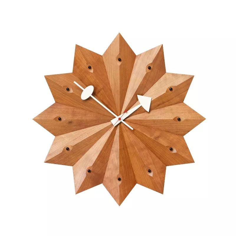 Angers_Nantes_Paris_bordeaux_Rennes_Tours_Nice_lyon_Icônes_Objet_Vitra_Bois_deco-Laiton_etoile_Nelson-Horloge-Murale-Fan_Clock_