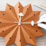 Angers_Nantes_Paris_bordeaux_Rennes_Tours_Nice_lyon_Icônes_Objet_Vitra_Bois_deco-Laiton_etoile_Nelson-Horloge-Murale-Fan_Clock_7