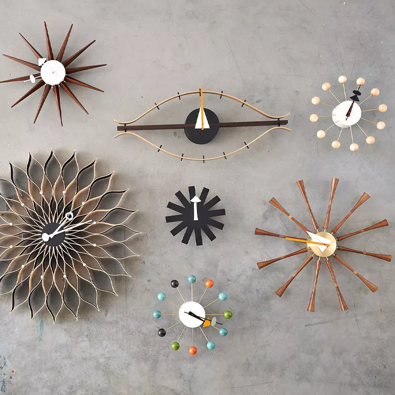 Angers_Nantes_Paris_bordeaux_Rennes_Tours_Nice_lyon_Icônes_Objet_Vitra_Bois_deco-Noyer_Nelson-Horloge-Spinel_Clock_2