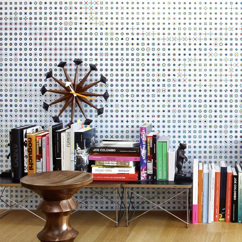 Angers_Nantes_Paris_bordeaux_Rennes_Tours_Nice_lyon_Icônes_Objet_Vitra_Bois_deco_noyer_Polygone_Nelson-Horloge-Murale_Clock_4