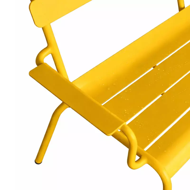 Angers_Nantes_Cannes_Menton_Nice_Rennes_Royan_Icônes_Banc_mobilier_Exterieur_Fermob_Jaune_Miel_Sophia_1