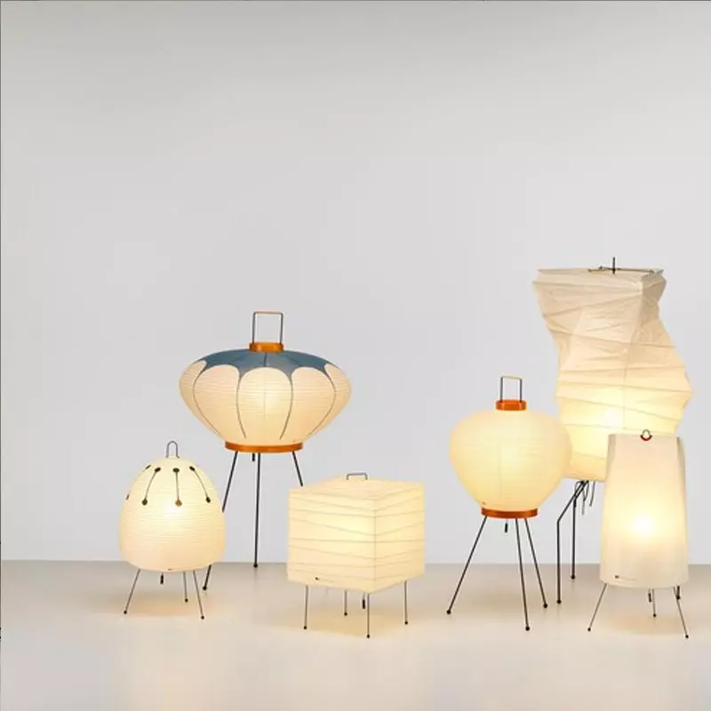 Angers_Nantes_Mans__Nice_Paris_Lyon_Bordeaux-Tours-Rennes_Icônes_Lampe-_Vitra-Akari_1AD_Bambou_papier__ washi_Isamu_Noguchi_6