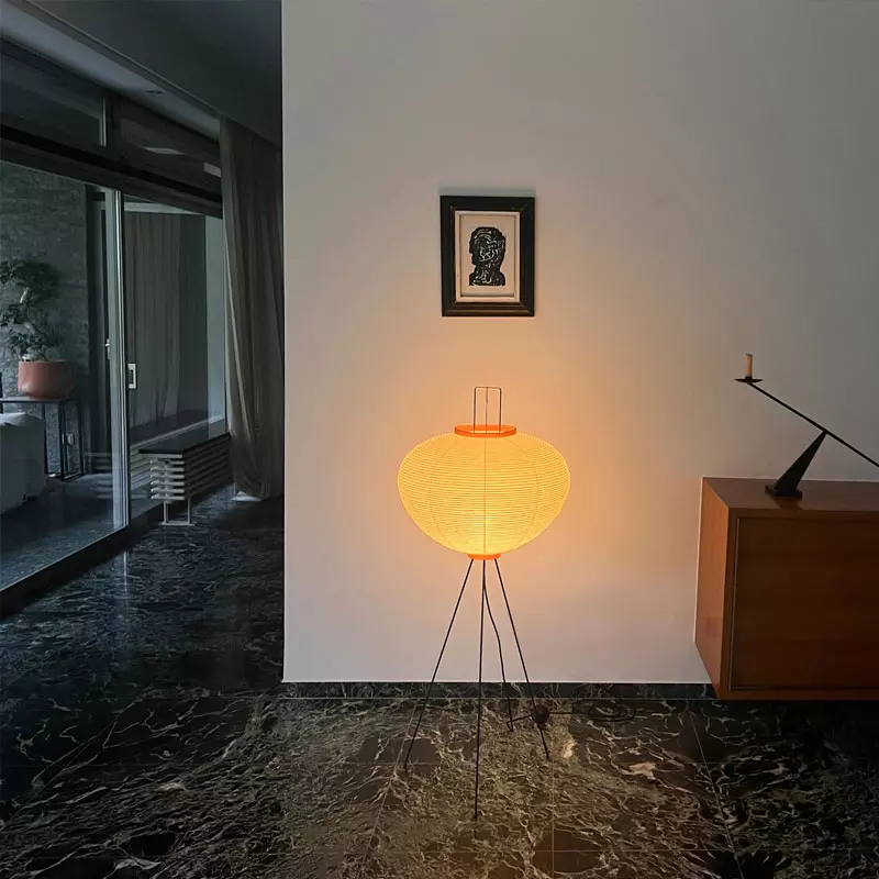 Angers_Nantes_Mans__Nice_Paris_Lyon_Bordeaux-Tours-Rennes_Icônes_Lampe-_Vitra-Akari_A10_Bambou_papier washi_Isamu_Noguchi_2