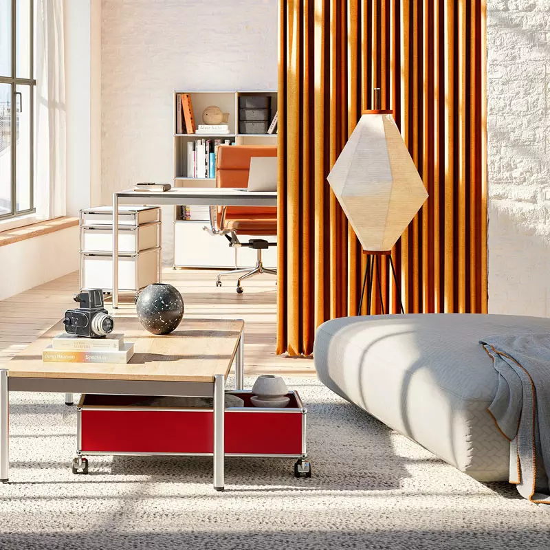 Angers_Nantes_Mans__Nice_Paris_Lyon_Bordeaux-Tours-Rennes_Icônes_Lampe-_Vitra-Akari_A13_Bambou_papier washi_Isamu_Noguchi_6
