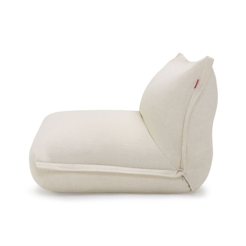 Angers Nantes Bordeaux Mans Rennes Tours Paris Lyon Lilles Nice Icônes Fatboy The Bonbaron Slim Bouclé Beige fauteuil 5