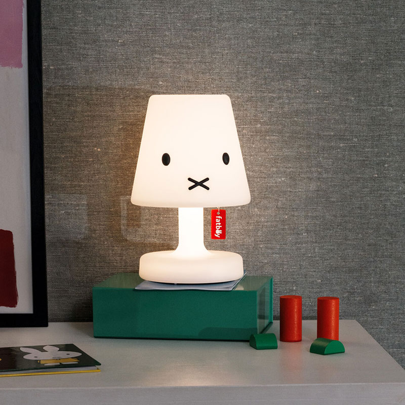 Angers Nantes Bordeaux Mans Rennes Tours Paris Lyon Lilles Nice Icônes Lampe Batterie Fatboy X Miffy Edison the petit led  Dick Bruna 6
