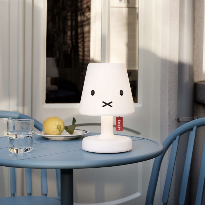 Angers Nantes Bordeaux Mans Rennes Tours Paris Lyon Lilles Nice Icônes Lampe Batterie Fatboy X Miffy Edison the petit led  Dick Bruna 9