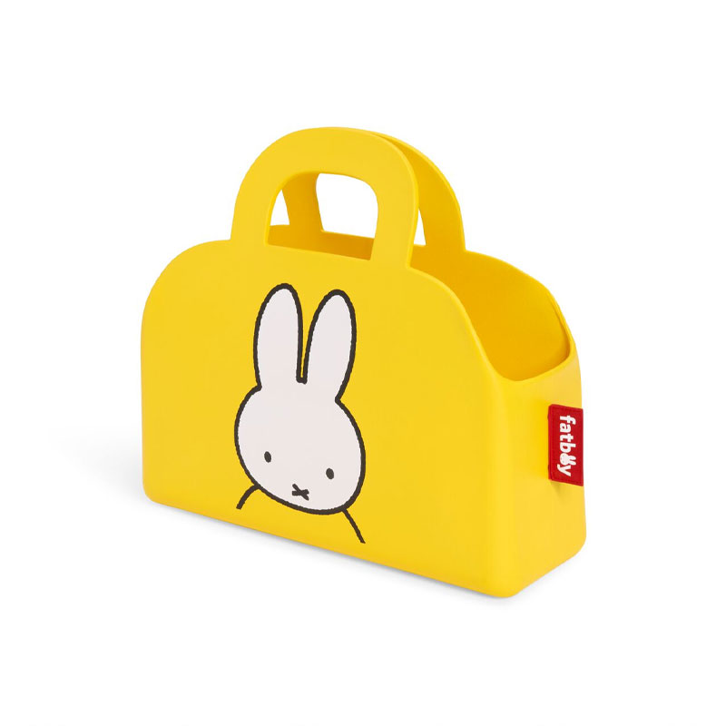 Angers Nantes Bordeaux Mans Rennes Tours Paris Lyon Lilles Nice Icônes Sjopper kees Fatboy X Miffy Sac Panier Rangement Jaune Dick Bruna