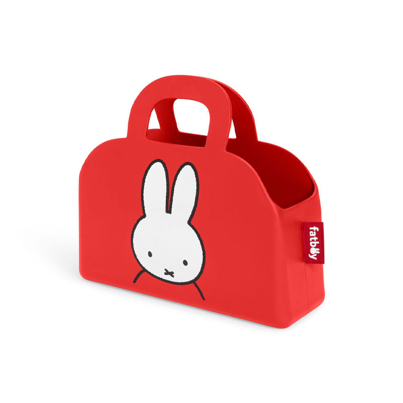 Angers Nantes Bordeaux Mans Rennes Tours Paris Lyon Lilles Nice Icônes Sjopper kees Fatboy X Miffy Sac Panier Rangement rouge Dick Bruna 1