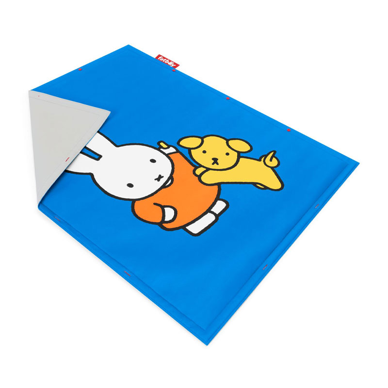 Angers Nantes Bordeaux Rennes Paris Lyon Lilles Nice Icônes Tapis Jeux Fatboy X Miffy Enfant Bleu ludique Nylon dimension 183x140 6