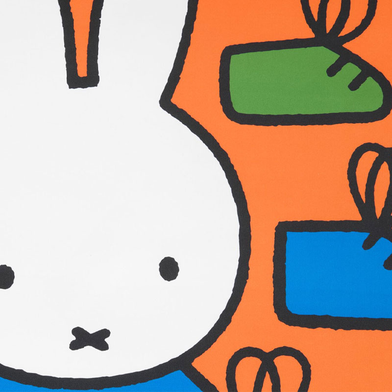 Angers Nantes Bordeaux Rennes Paris Lyon Lilles Nice Icônes Tapis Jeux Fatboy X Miffy Enfant Orange ludique Nylon dimension 183x140 5