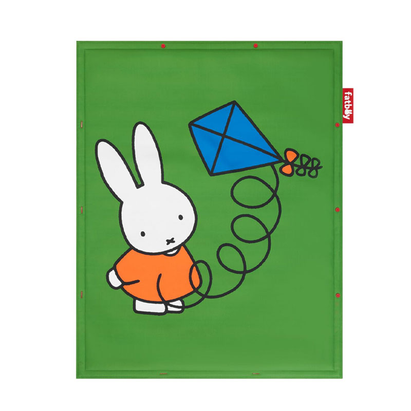 Angers Nantes Bordeaux Rennes Paris Lyon Lilles Nice Icônes Tapis Jeux Fatboy X Miffy Enfant Vert ludique Nylon dimension 183x140 1