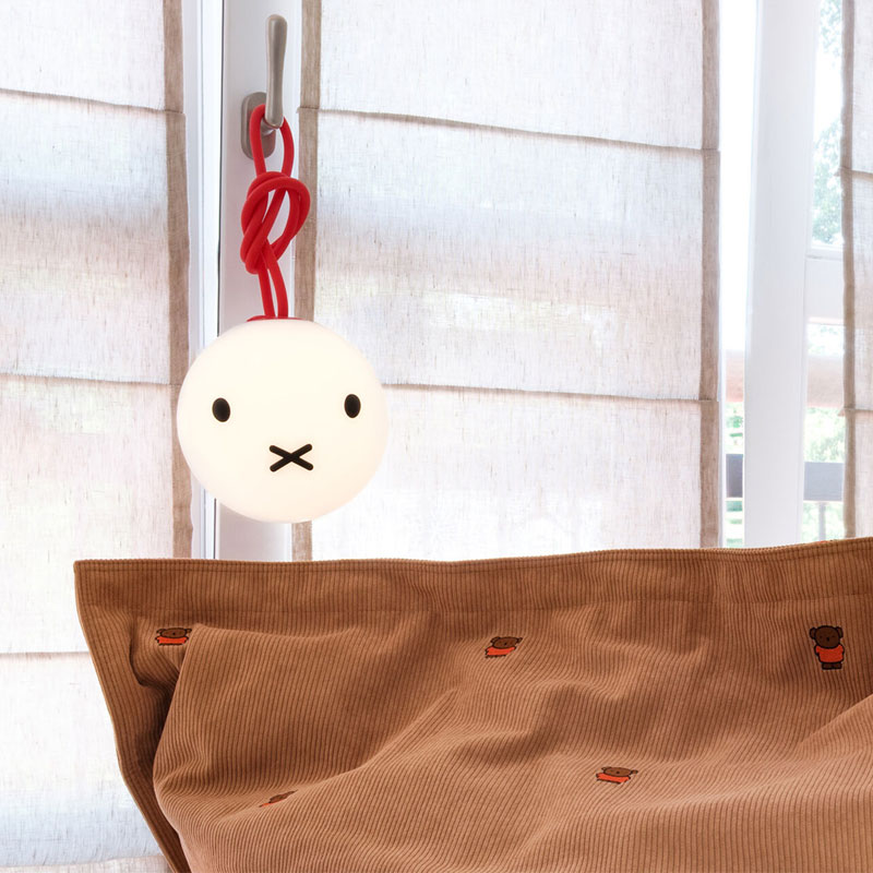 Angers Nantes Bordeaux Rennes Tours Paris Lyon Lilles Nice Icônes Lampe Batterie Fatboy X Miffy Bolleke Rouge led 10