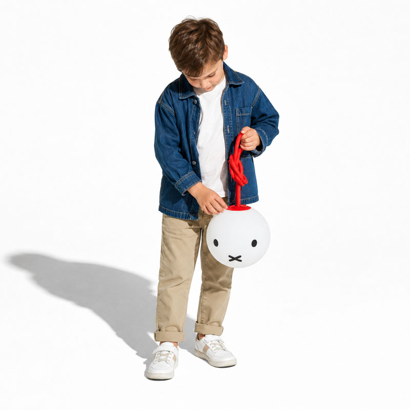 Angers Nantes Bordeaux Rennes Tours Paris Lyon Lilles Nice Icônes Lampe Batterie Fatboy X Miffy Bolleke Rouge led 11
