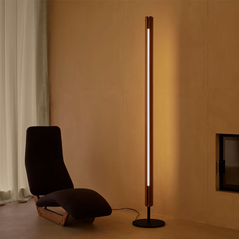 Angers Nantes Cholet Mans Bordeaux Rennes Paris Nice Icônes Flos Seki Han Bois Lampadaire Bois Tobia Scarpa 4
