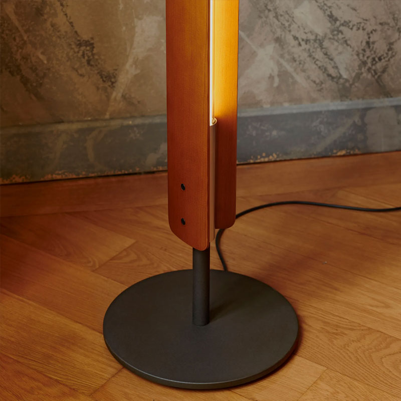 Angers Nantes Cholet Mans Bordeaux Rennes Paris Nice Icônes Flos Seki Han Bois Lampadaire Bois Tobia Scarpa 8